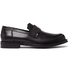 Berluti - Leather Penny Loafers - Black