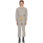 Haider Ackermann Grey Workwear Jumpsuit