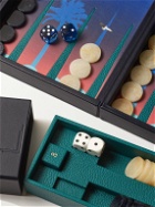 Alexandra Llewellyn - Dusk Travel Leather Backgammon Set