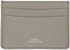 A.P.C. Gray Andre Card Holder