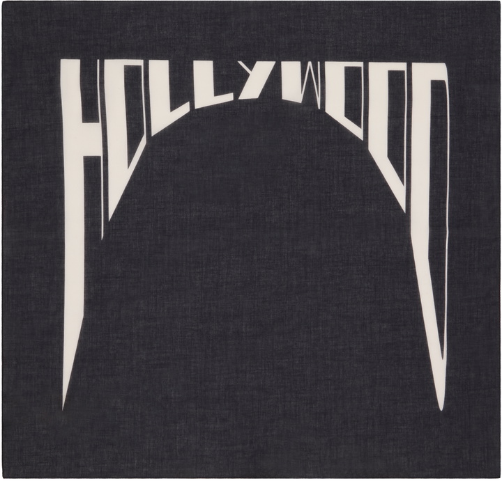 Photo: Rick Owens DRKSHDW Black 'Hollywood' Bandana
