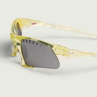 Oakley x Satisfy Suture Jacket Sunglasses in Trans Yellow/Prizm Black Vented