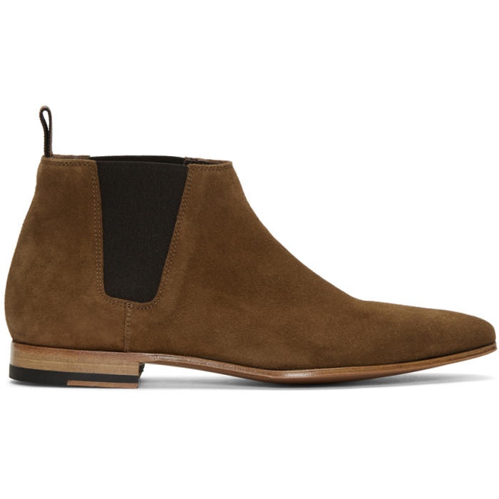 Photo: Paul Smith Brown Suede Marlowe Chelsea Boots