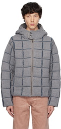 Isa Boulder SSENSE Exclusive Gray Puffer Jacket