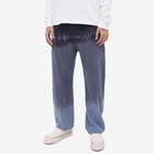 Noma t.d. Men's Hand Dyed Twist Sweat Pant in Grey/Blue