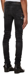 AMIRI Black Skinny Painter Jeans