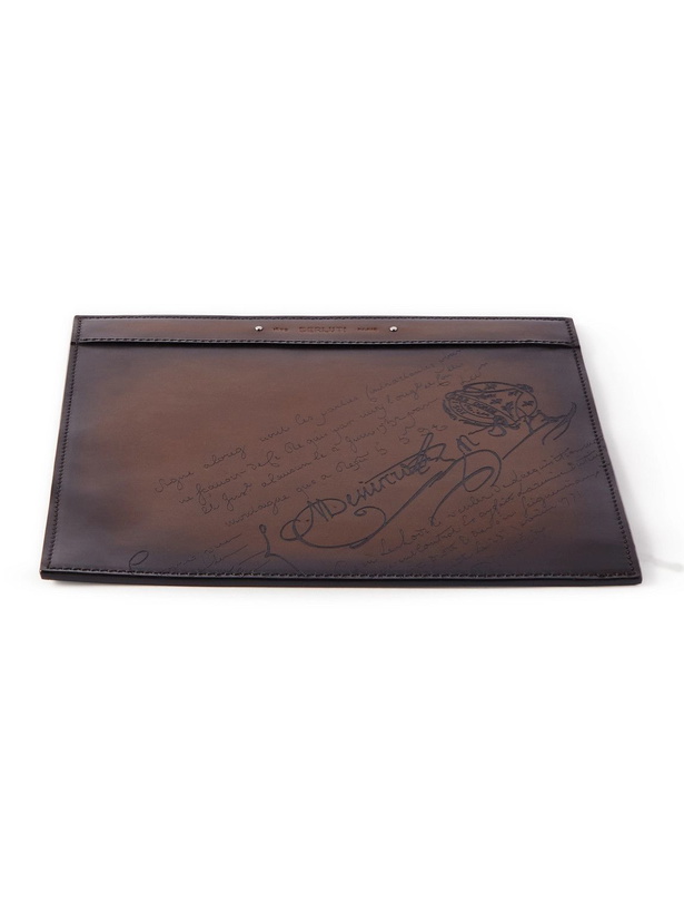 Photo: Berluti - Venezia Leather Mouse Pad