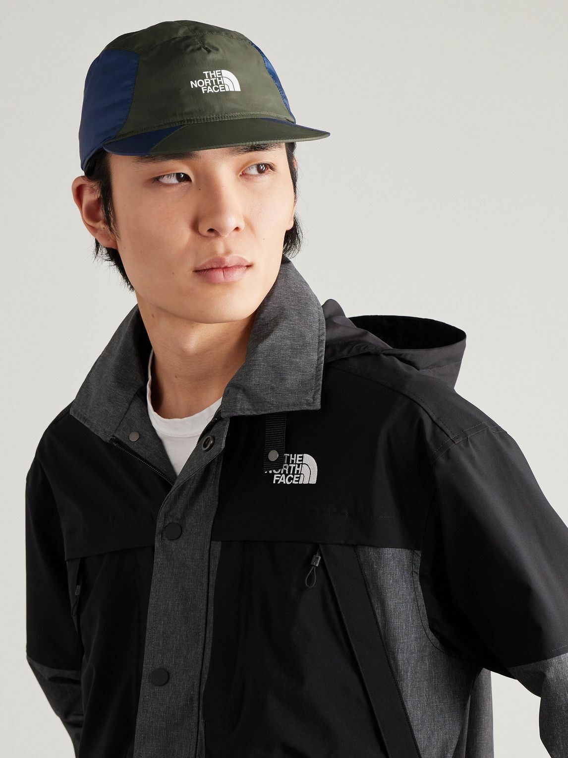 The North Face 92 Retro キャップ 海外限定 tnf x The North Face - '92 Retro Logo-Print Recycled-Ripstop Baseball