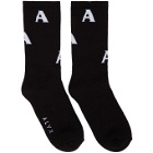 Alyx Black Triple A Socks