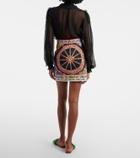 Dolce&Gabbana Printed cotton miniskirt