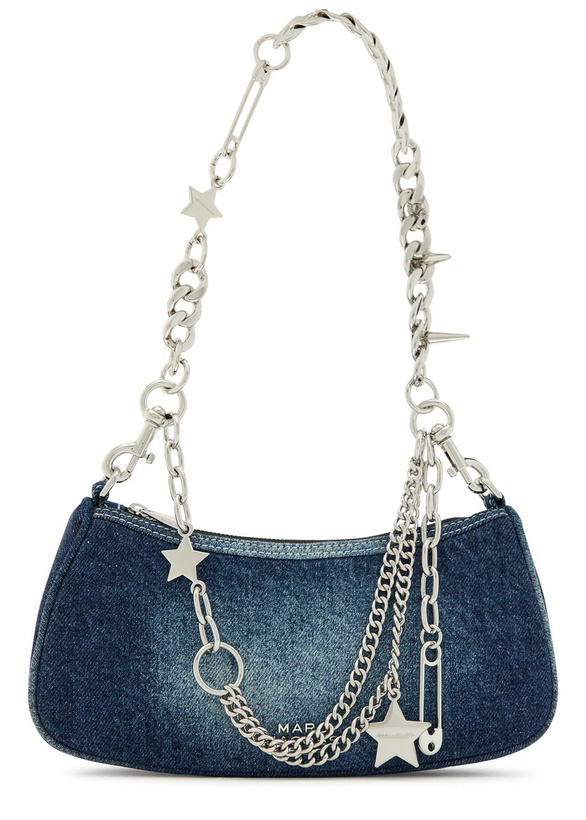 Photo: Marc Jacobs The Shoulder Denim Shoulder bag - Purple - One Size