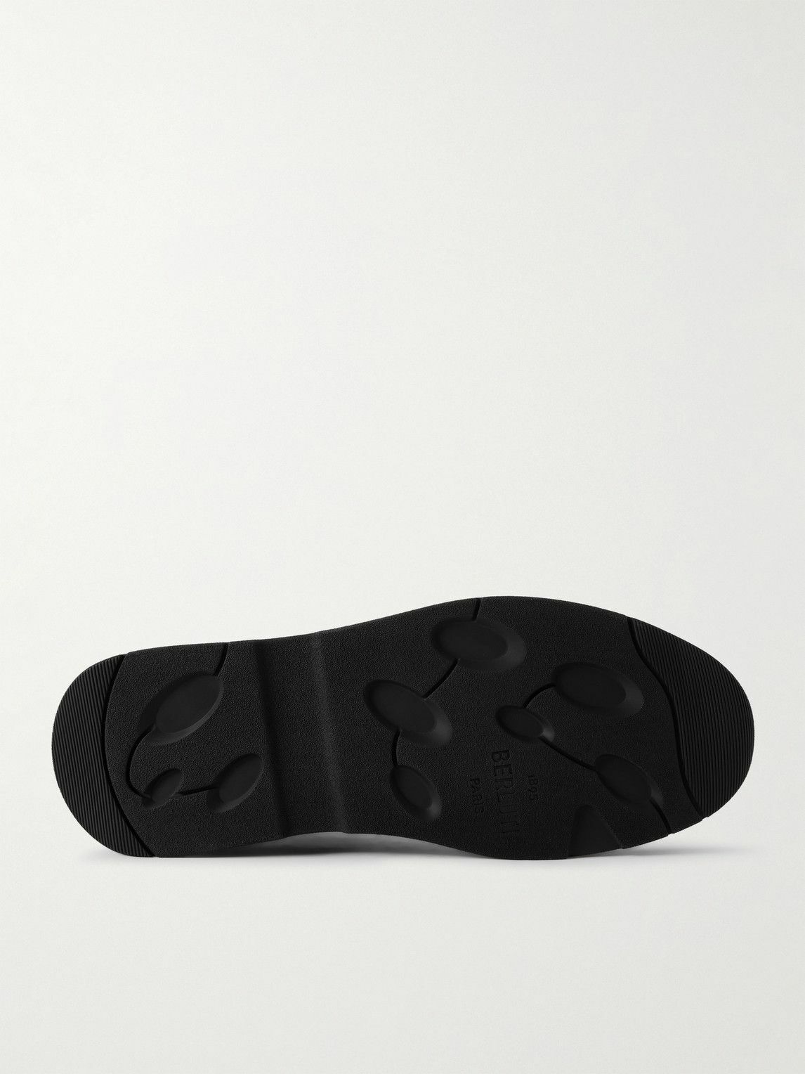 Berluti - Échappée Leather Slip-On Desert Boots - Black