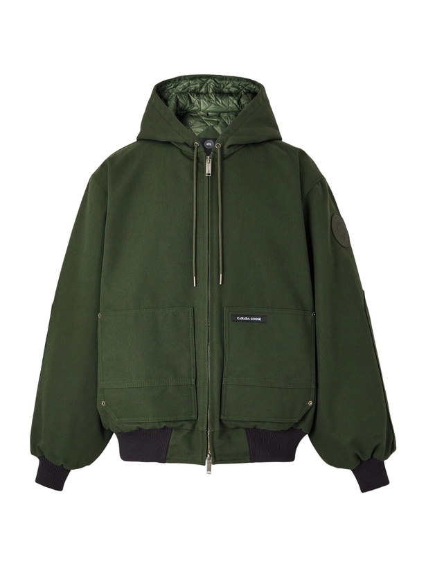 Photo: Canada Goose - Beaumont Cotton-Canvas Hooded Jacket - Green