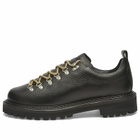 Bass Weejuns Men's Hiker Low Boot in Black Textured Leather
