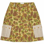 W'menswear Women's Landing Skirt in Camo/Beige