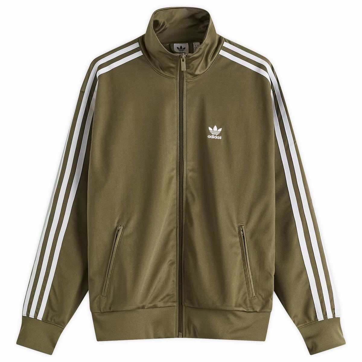 Adidas Women's Firebird Track Top in Olive Strata adidas