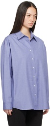 The Row Blue Attica Shirt