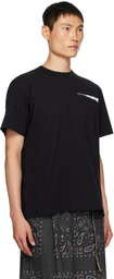 sacai Black 'Interstellar' T-Shirt