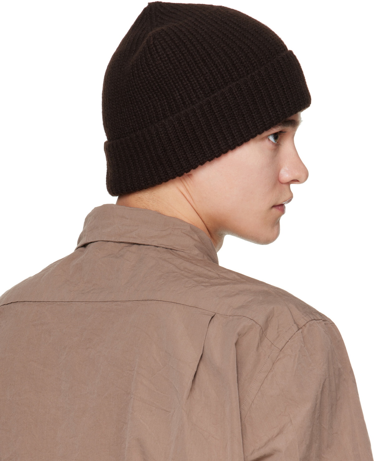 CASEY CASEY Brown Wooly Beanie