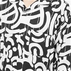 Flagstuff Men's Open Color Shirt in Black/White