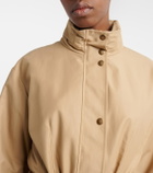 Moncler Rhododendron technical cotton-blend parka