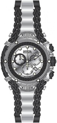 Invicta Gladiator Chronograph Quartz Diamond Silver Dial Mens Watch 48417
