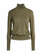 Peserico Womens Turtleneck Khaki