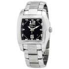 Chopard Two O Ten Black Dial Stainless Steel Ladies Watch 118464-3001
