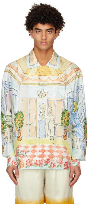 Photo: Casablanca Multicolor 'L'Appartement De Reve' Shirt