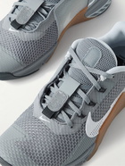 Nike Training - Metcon 7 Rubber-Trimmed Mesh Sneakers - Gray