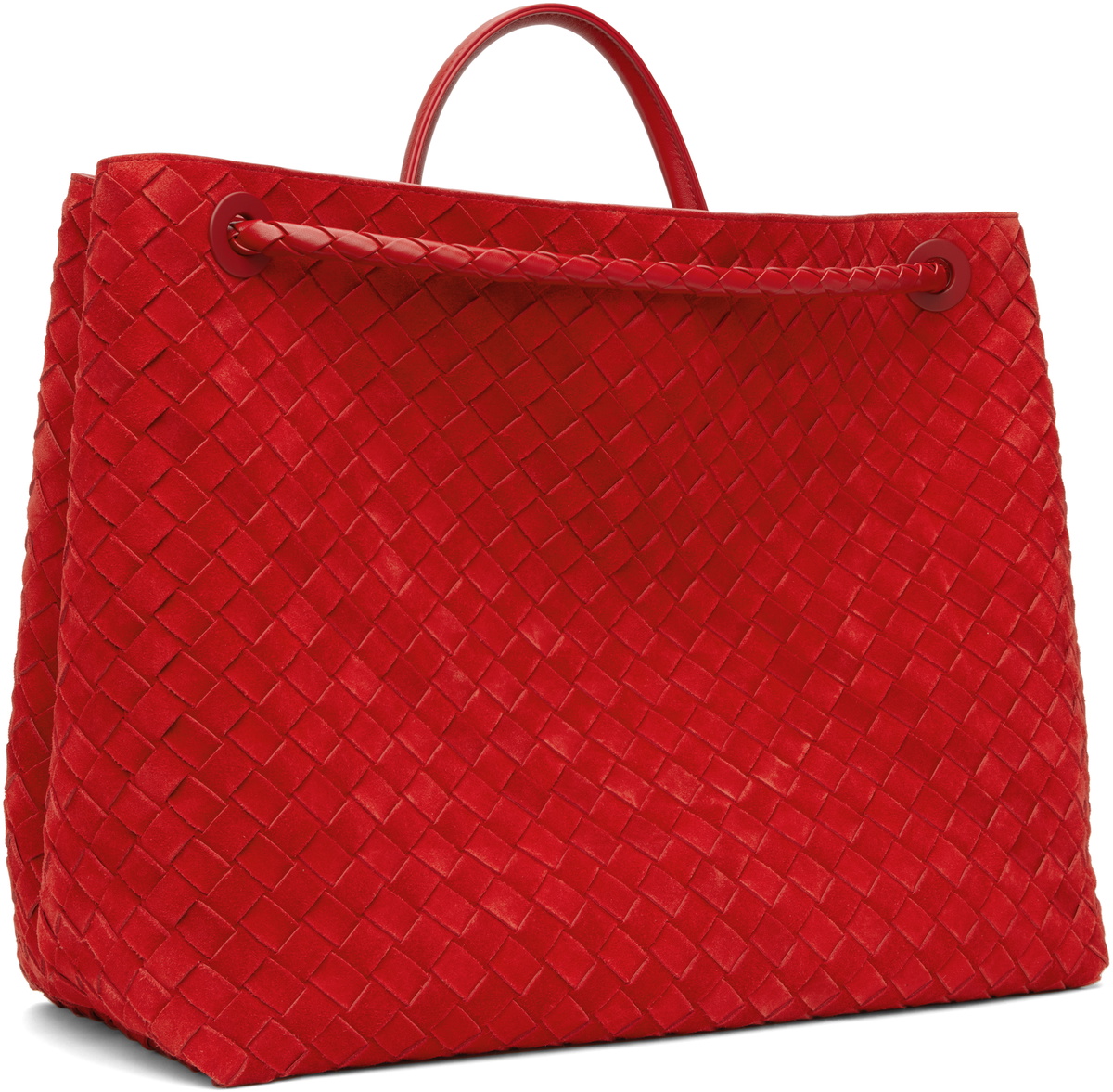 Bottega Veneta Red Large Andiamo Tote Bottega Veneta