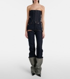 Jean Paul Gaultier Cutout straight jeans