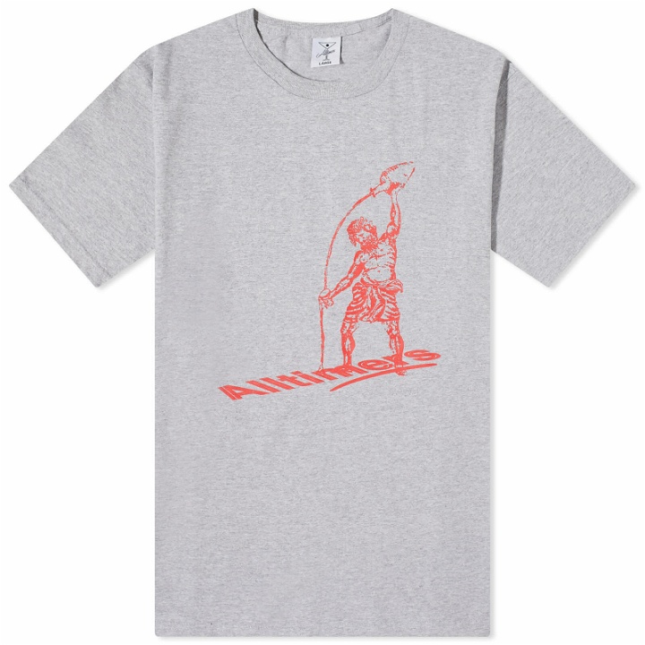 Photo: Alltimers Men's Lord Bacchus T-Shirt in Heather Grey