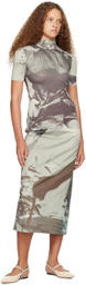 ELLISS Gray Belted T-Shirt