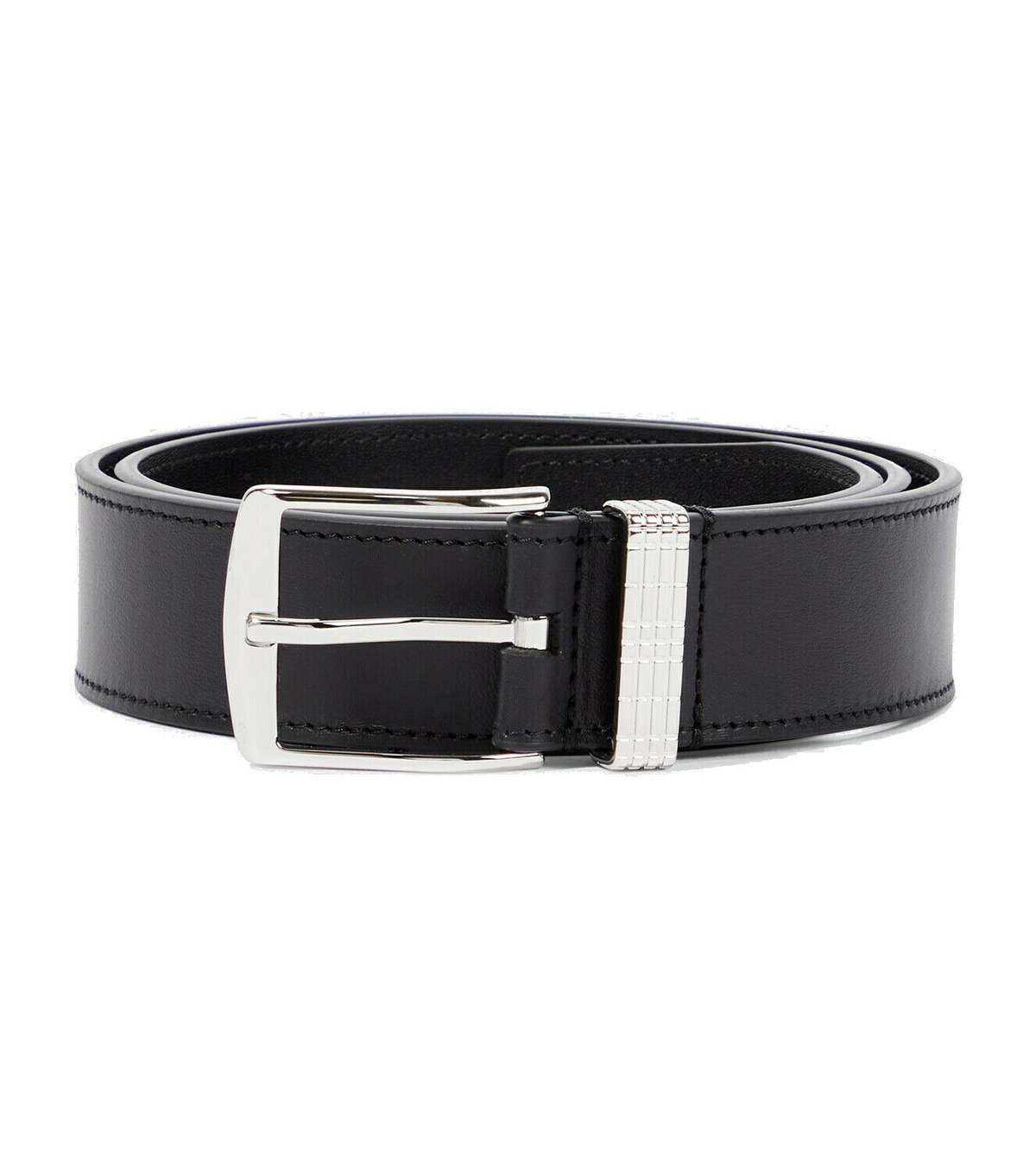 Burberry Check leather belt Burberry