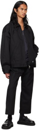 FUMITO GANRYU Black Dickies Edition 2Way Eisenhower Jacket
