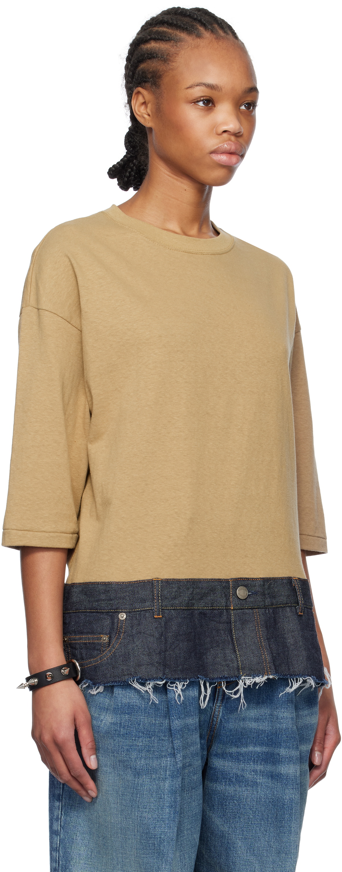 UNDERCOVER Beige Jeans T-shirt