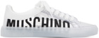 Moschino Transparent Logo Sneakers