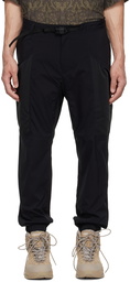 White Mountaineering Black Recycled Polyester Cargo Pants