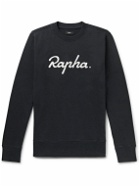 Rapha - Logo-Embroidered Cotton-Jersey Sweatshirt - Black
