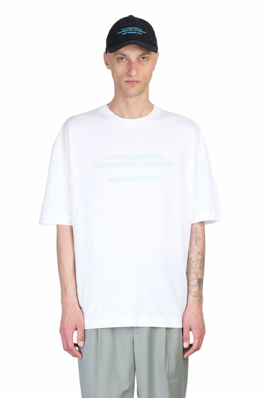 Photo: Études T-shirt In White Cotton