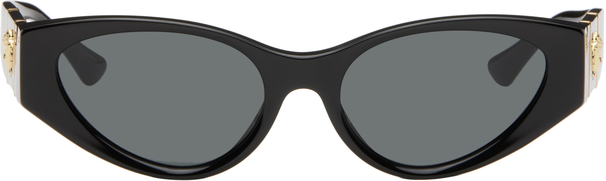 Versace Black Medusa Legend Cat-Eye Sunglasses Versace