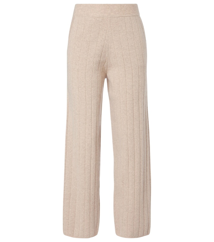 Photo: Max Mara Jardin ribbed-knit cashmere sweatpants