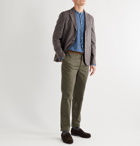 Officine Generale - Armie Houndstooth Wool Blazer - Brown