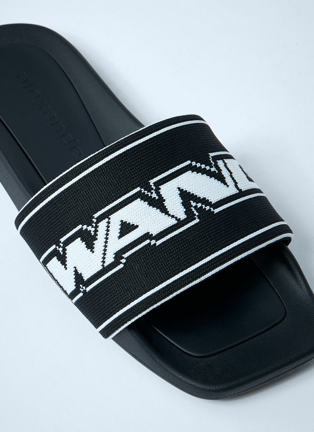 Alexander Wang Logo Motif Slides