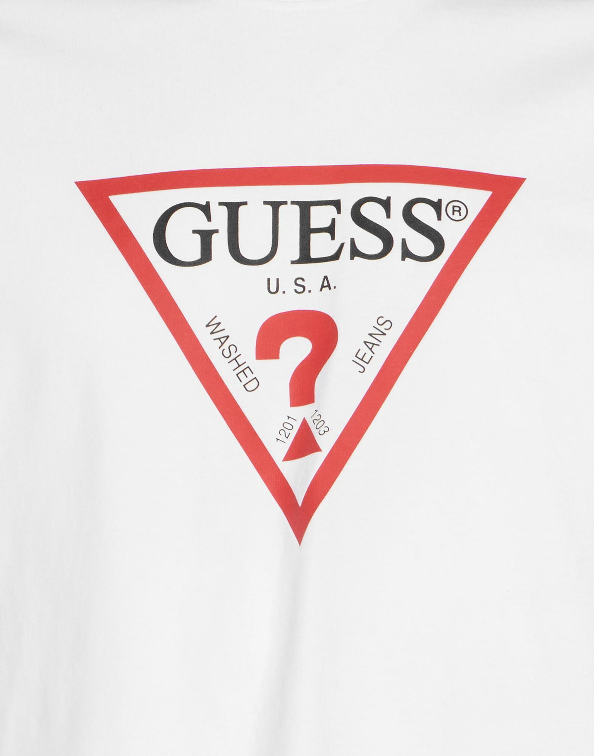 Guess Jeans Mens T-shirt in White