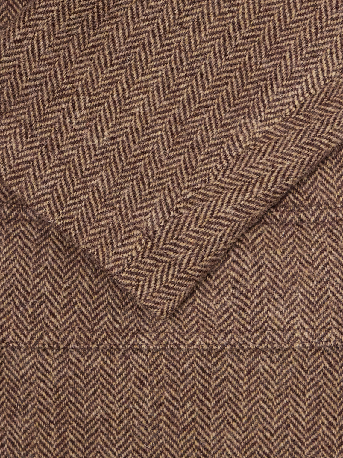 Drake's - Games Herringbone Virgin Wool-Tweed Blazer - Brown