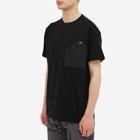 Maharishi Men's Flight Pocket T-Shirt in Black