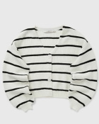 Gestuz MEBAGZ CARDIGAN STRIPED NOOS Beige Womens Zippers & Cardigan