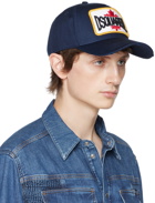 Dsquared2 Navy Patch Baseball Cap